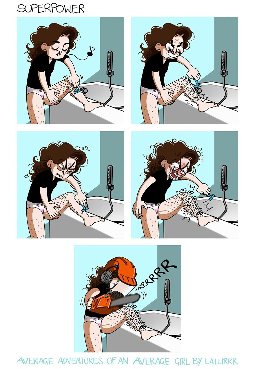 Funny-Slice-Of-Life-Average-Girl-Webcomic