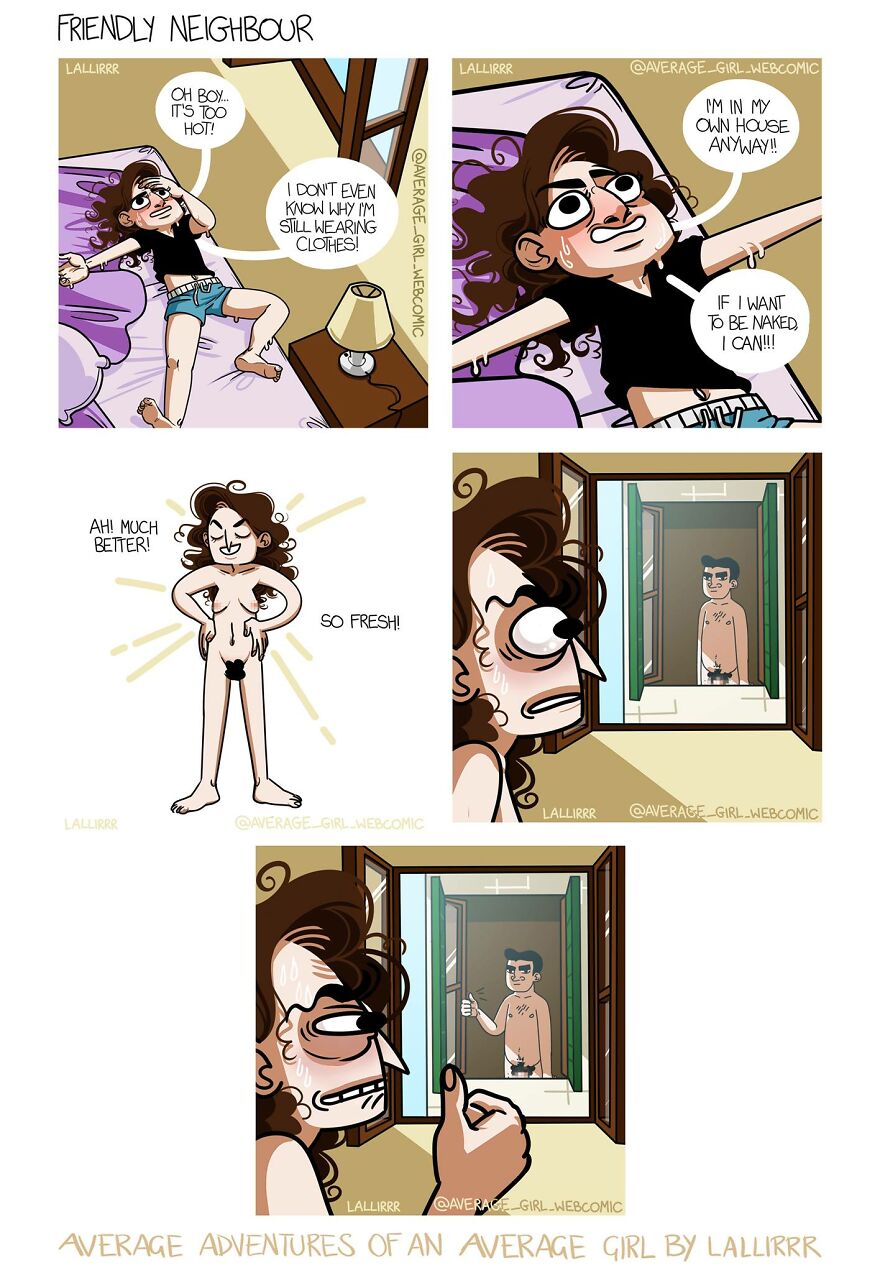 Funny-Slice-Of-Life-Average-Girl-Webcomic