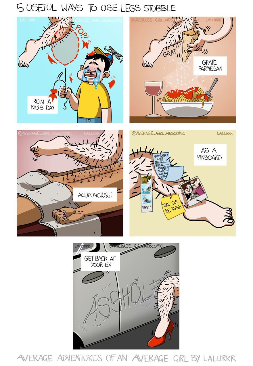 Funny-Slice-Of-Life-Average-Girl-Webcomic