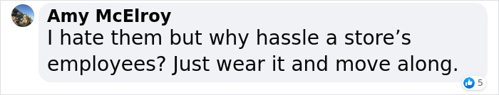 Shop Owner Pens A Mic-Drop Reply After A Customer Who Wouldn't Wear A Mask Properly Left Them A 1-Star Review