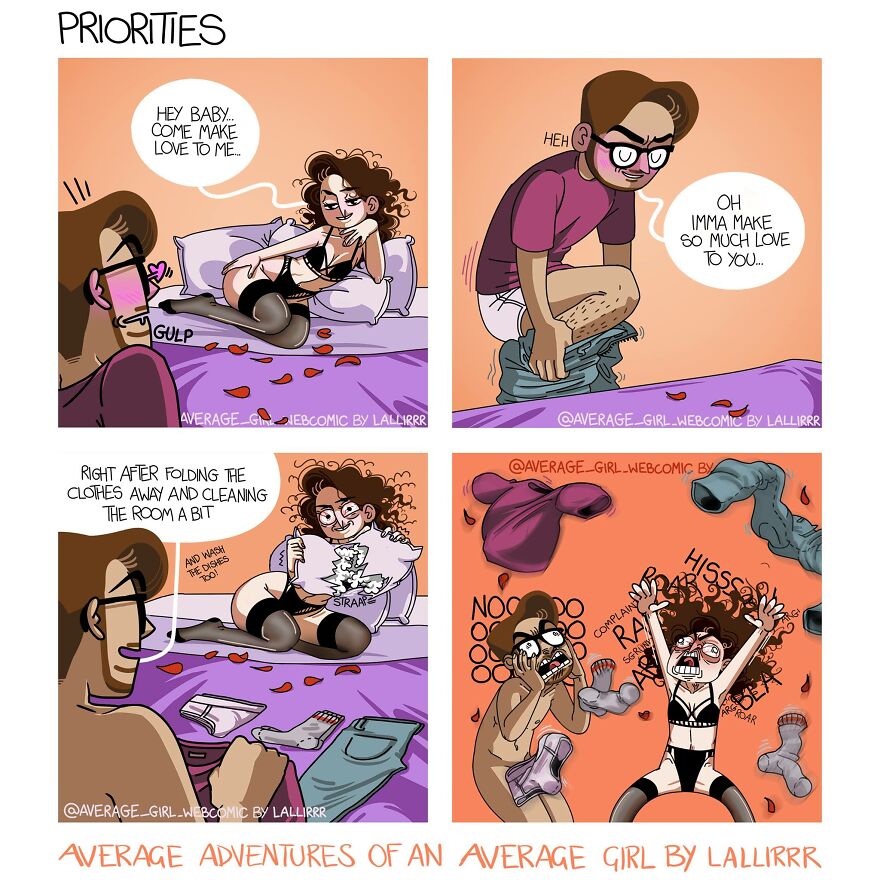 Funny-Slice-Of-Life-Average-Girl-Webcomic