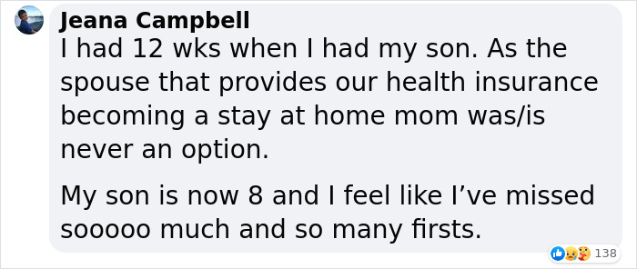 "I Was Forced To Suck It Up And Get Back To Work:" Heartbroken Mom Shares Why 12 Weeks Of Maternity Leave Isn't Enough "I Was Forced To Suck It Up And Get Back To Work:" Heartbroken Mom Shares Why 12 Weeks Of Maternity Leave Isn't Enough