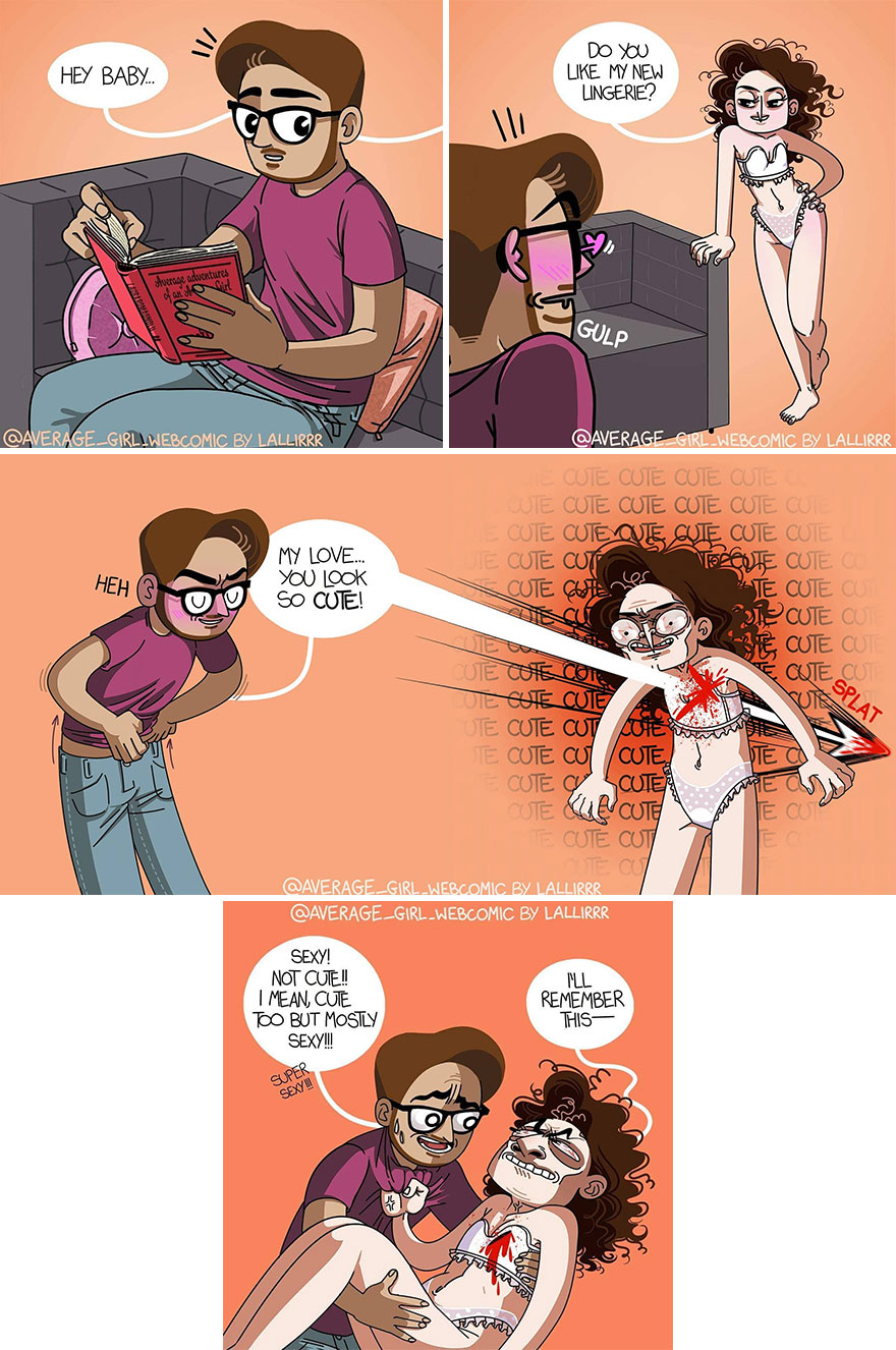 Funny-Slice-Of-Life-Average-Girl-Webcomic