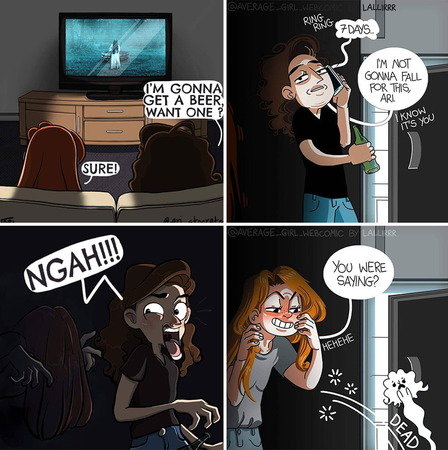 Funny-Slice-Of-Life-Average-Girl-Webcomic