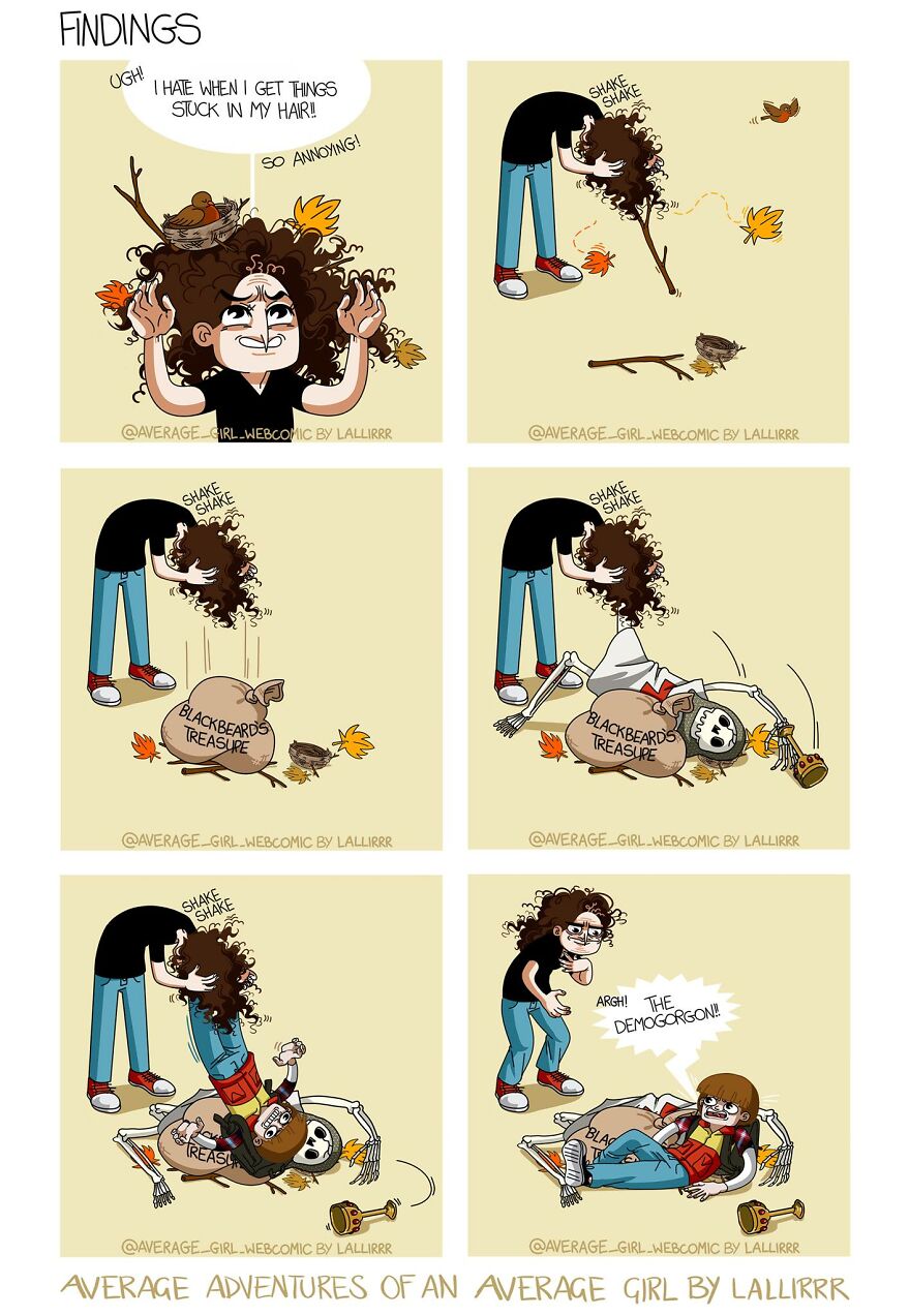 Funny-Slice-Of-Life-Average-Girl-Webcomic