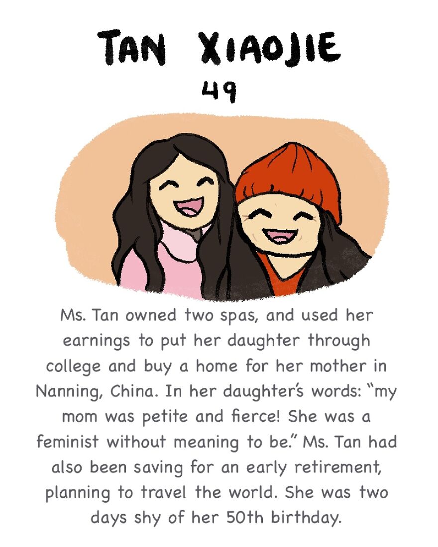 Remembering The Victims Of The Atlanta Spa Attack: My Illustration Campaign Remembering The Victims Of The Atlanta Spa Attack: My Illustration Campaign