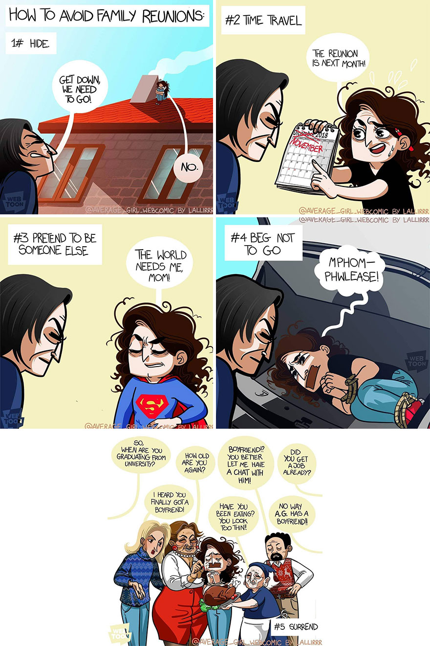 Funny-Slice-Of-Life-Average-Girl-Webcomic