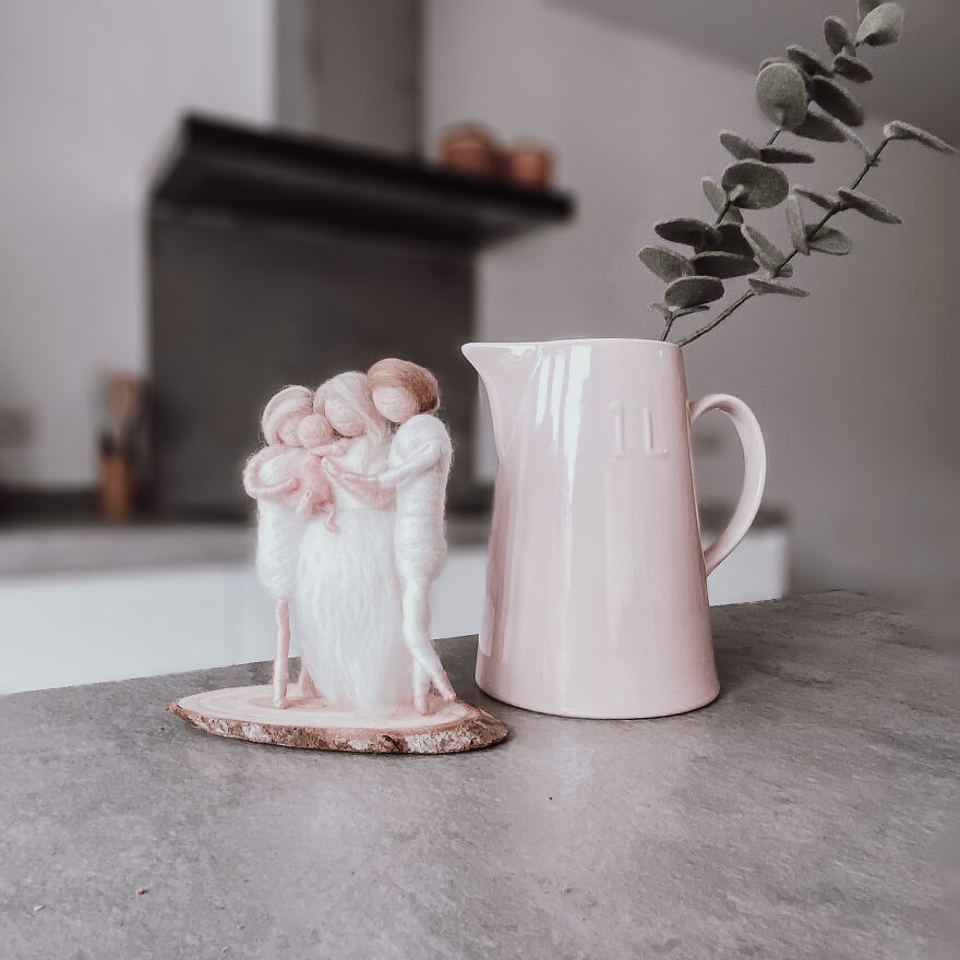 I Create Wool People For A Living