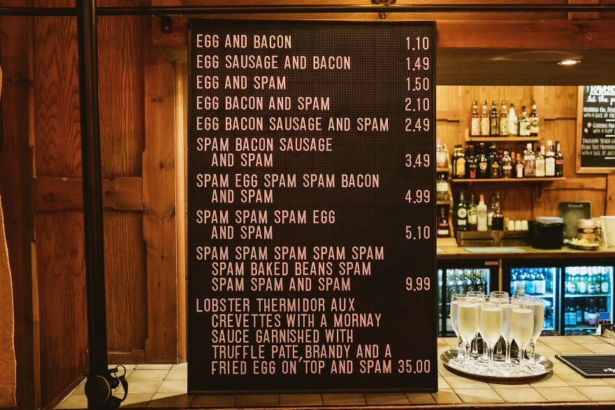 50 Reasons Why Our Wedding Will Always Be The Most Heavily Themed Monty Python Wedding Of All Time