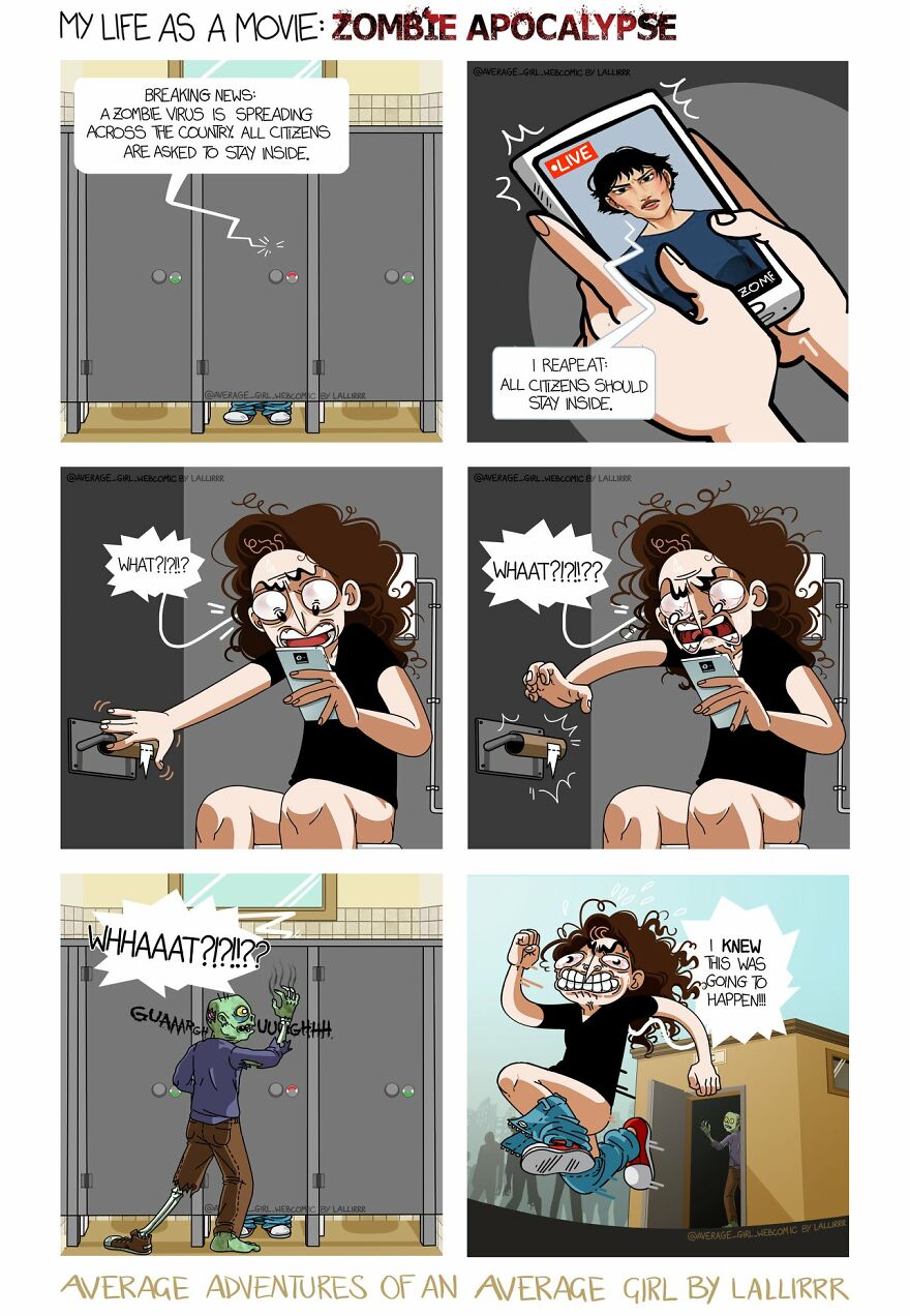 Funny-Slice-Of-Life-Average-Girl-Webcomic