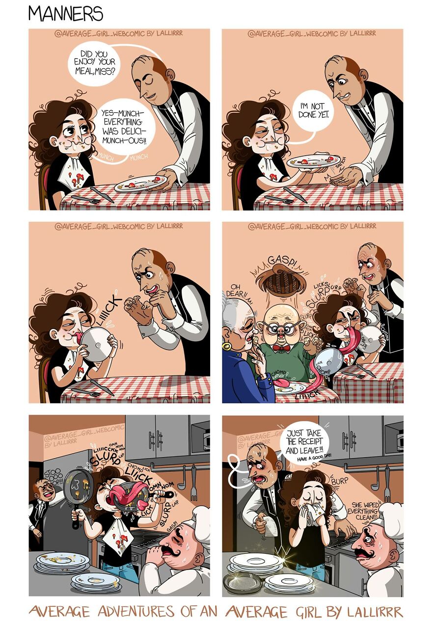 Funny-Slice-Of-Life-Average-Girl-Webcomic