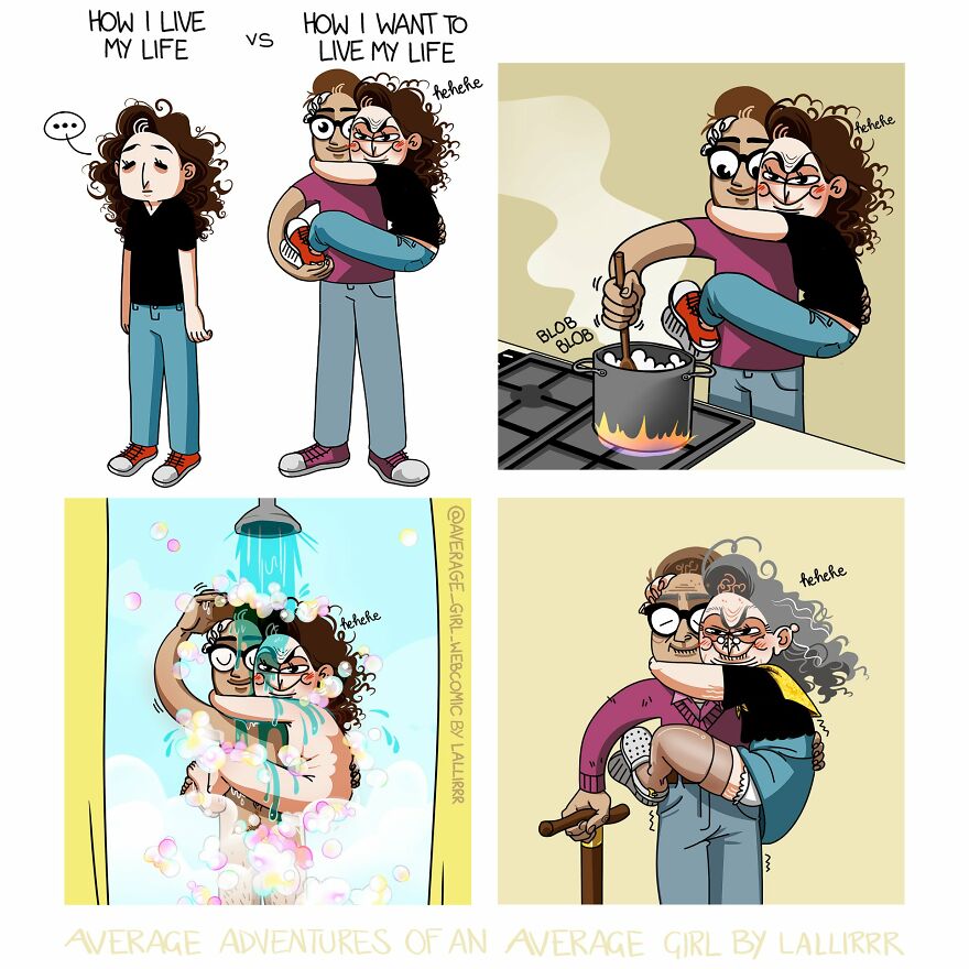 Funny-Slice-Of-Life-Average-Girl-Webcomic