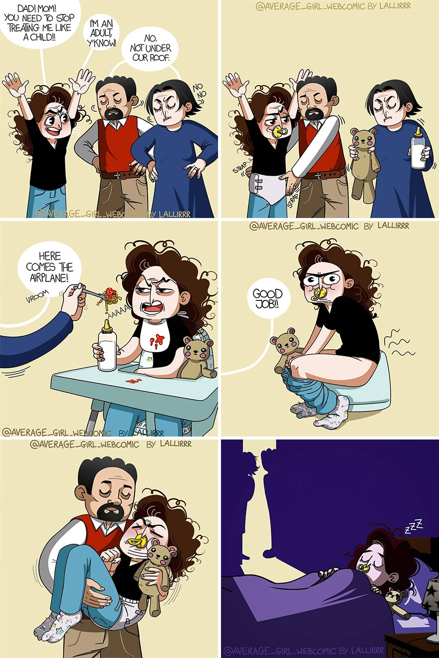 Funny-Slice-Of-Life-Average-Girl-Webcomic