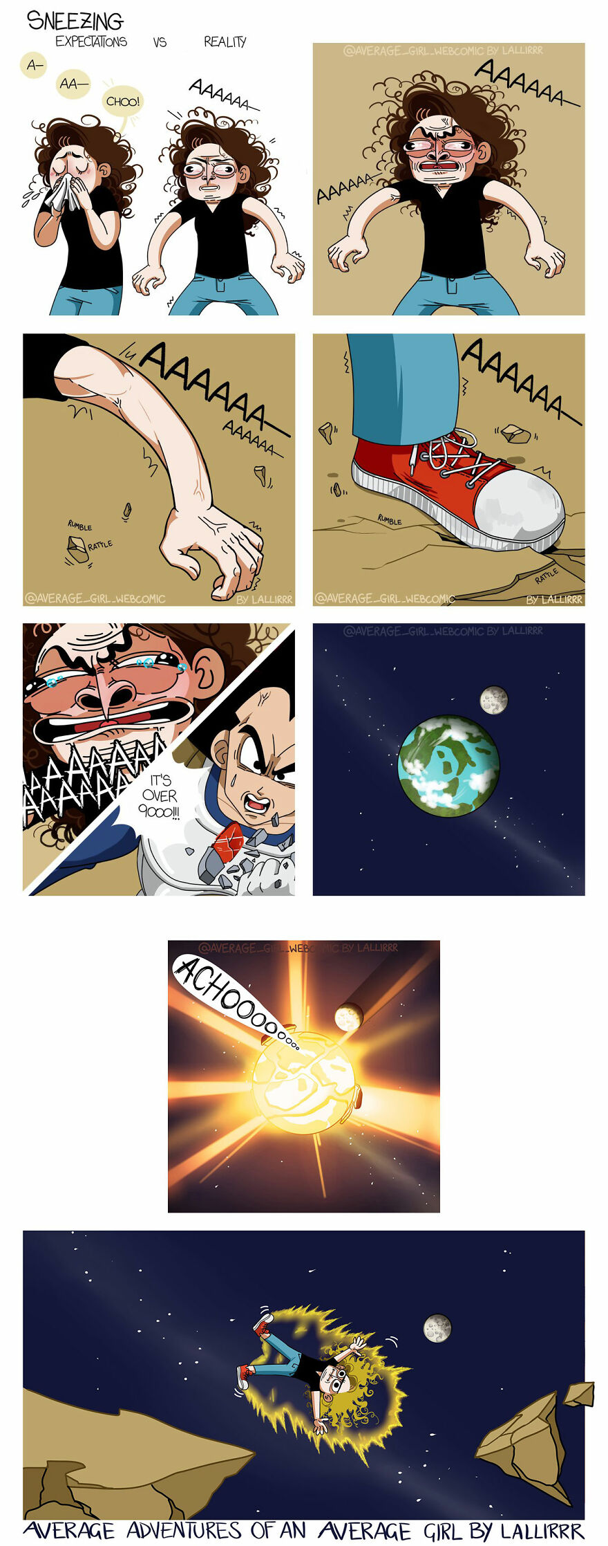 Funny-Slice-Of-Life-Average-Girl-Webcomic