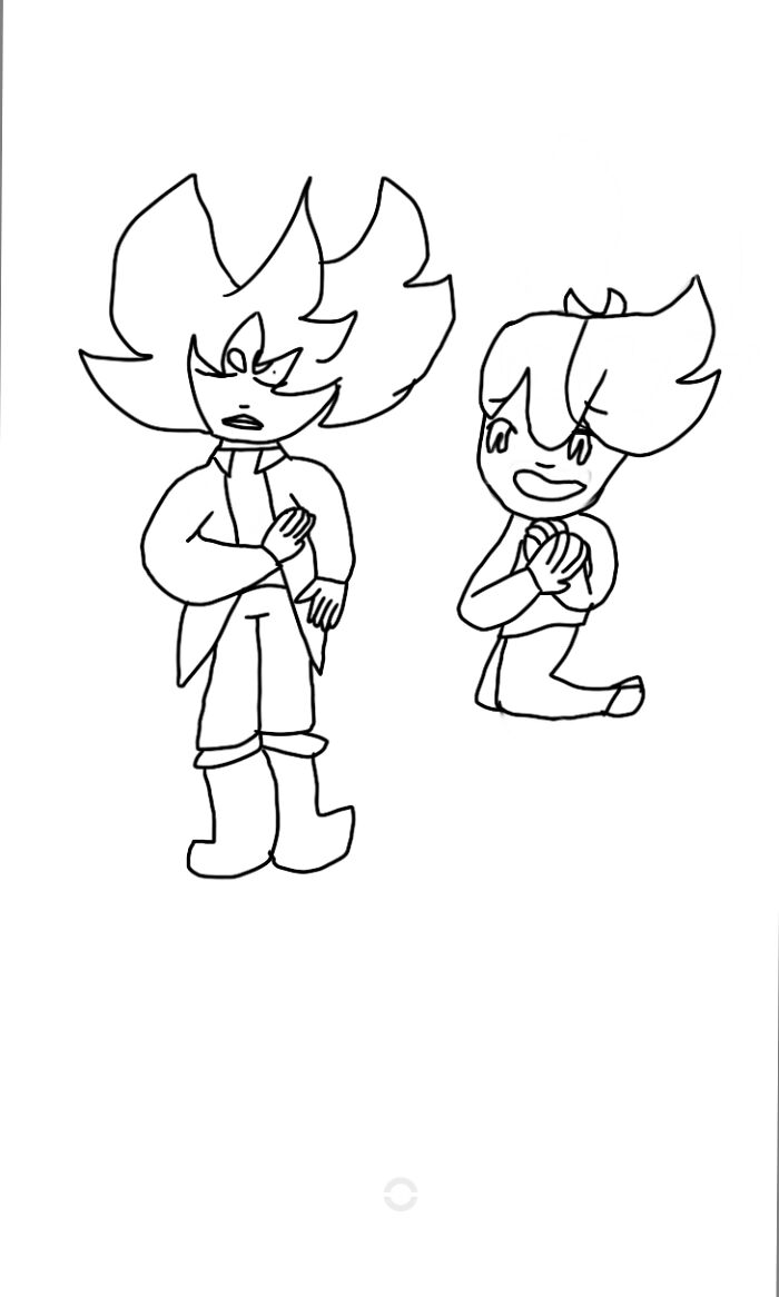 My Two Ocs After A Breakup (More Info Below)