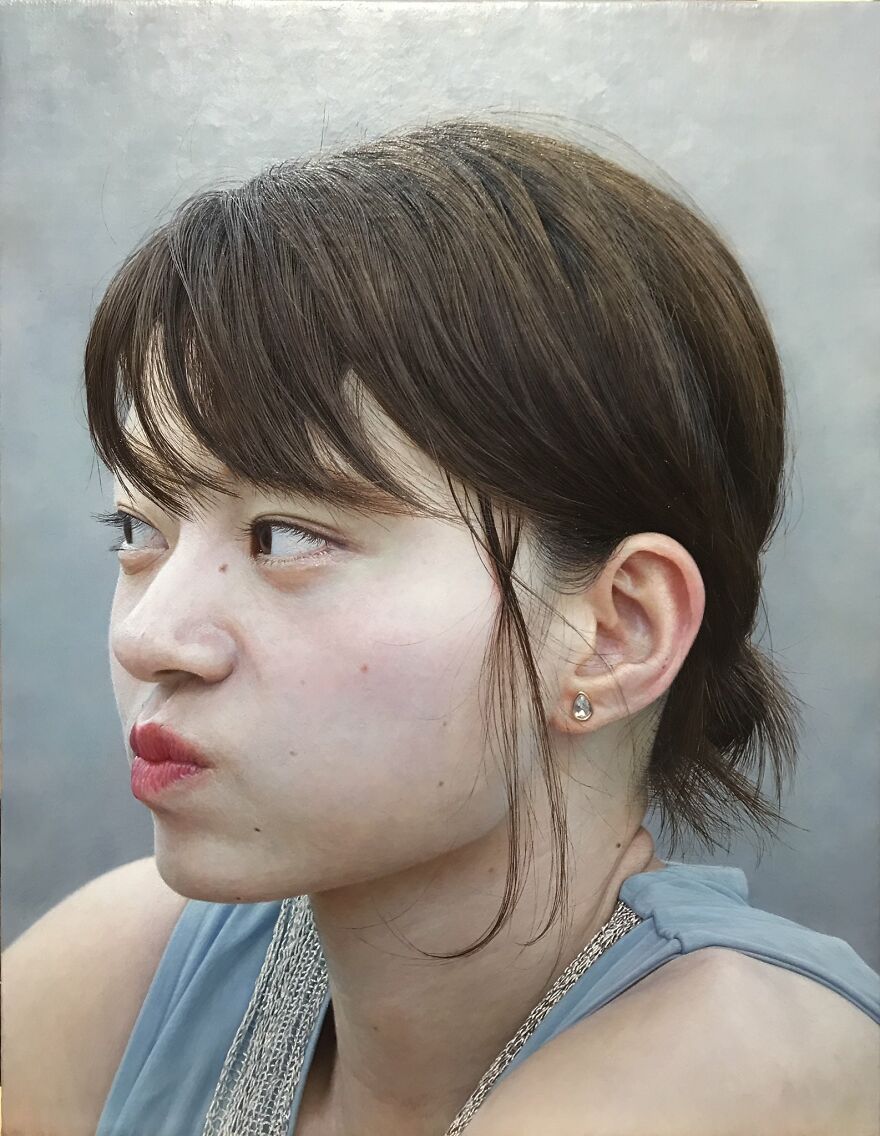 Hyperrealistic-Oil-Paintings-Part-2-Kei-Mienoew Pics)
