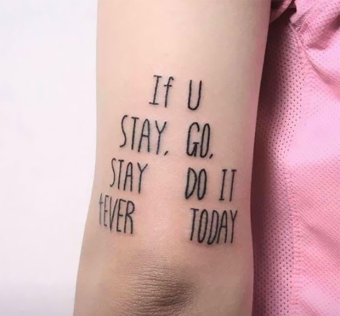 You Think Some Tattooist Hate Their Own Work?