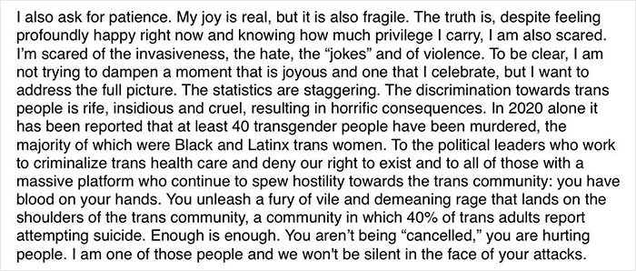 Elliot Page Makes Headlines For His First Interview Since He Came Out As Transgender