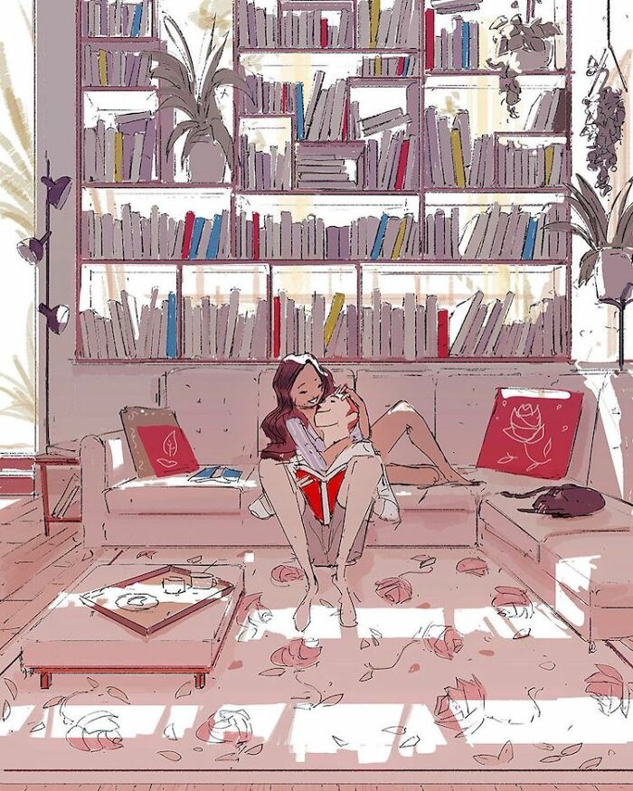 Artist Makes Adorable Illustrations That Capture The Tenderness Of Living With Those Who Do You Good (New Pics)