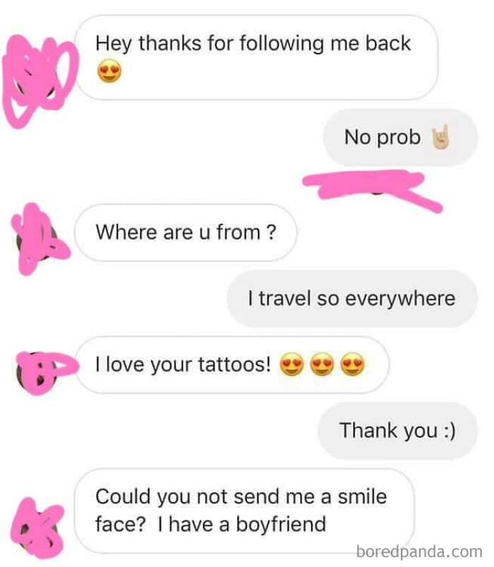 God Dammit! This Guys Always Tryng To Flirt With Smiley Emojis!