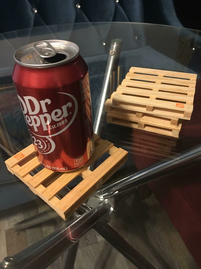 Mini Pallet Coasters