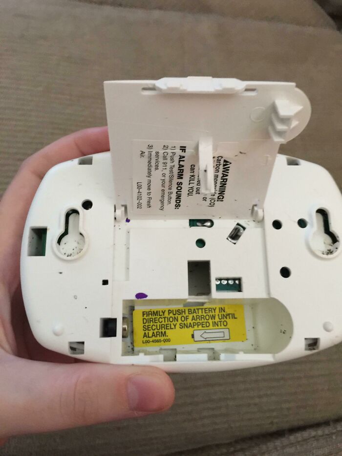 Decided To Check My Carbon Monoxide Detector Today