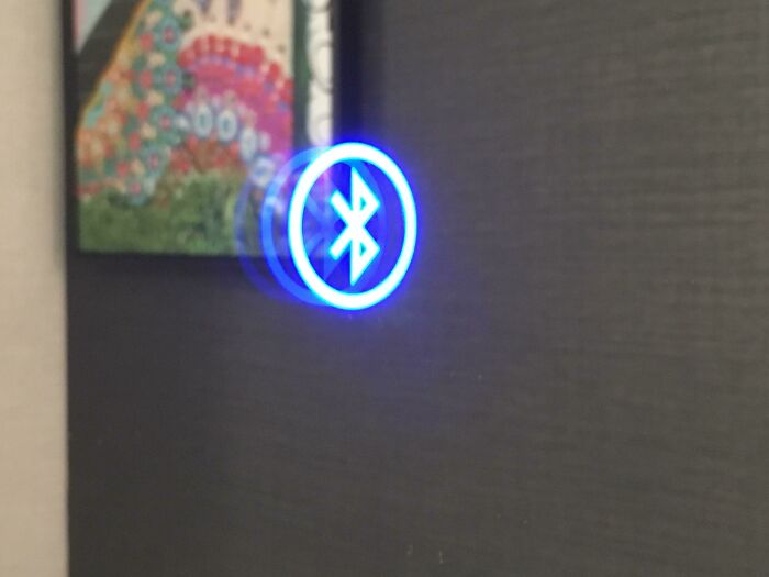 My Hotel Bathroom Mirror Had A Build In Bluetooth Speaker