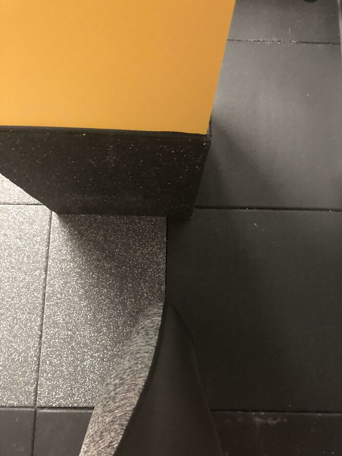 My Leggings Matched The Gym Floor