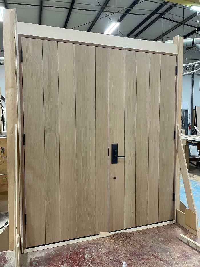 Not As Impressive As A Lot Of The Stuff I See Here, But I Just Wrapped Up My First Set Of Doors And I’m Proud Of How They Turned Out