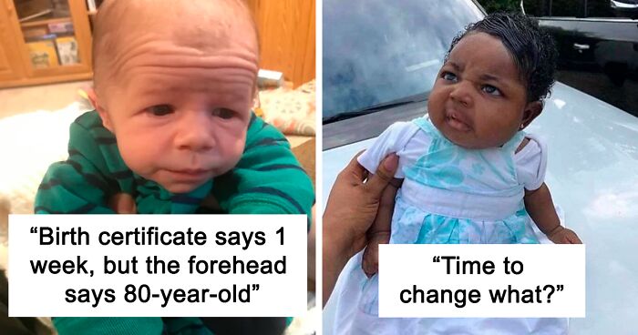 50 Times People Were Expecting Cute Babies But Ended Up Having Old People Instead