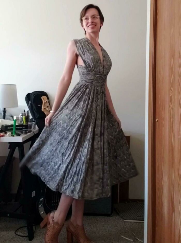 Was So Happy When I Found This Dress Second Hand And I'm Happy To Say I'll Be Carrying On It's Legacy And Putting It Back Out Into The World