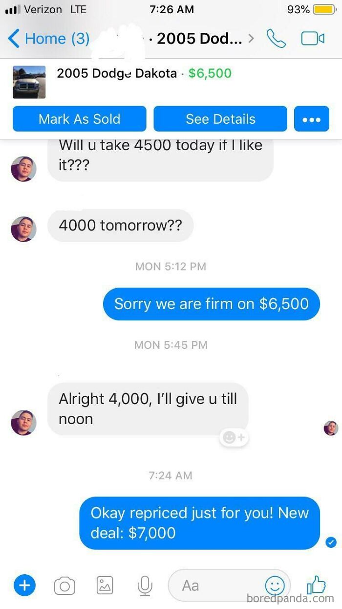 Sometimes You Gotta Cut Them A Deal