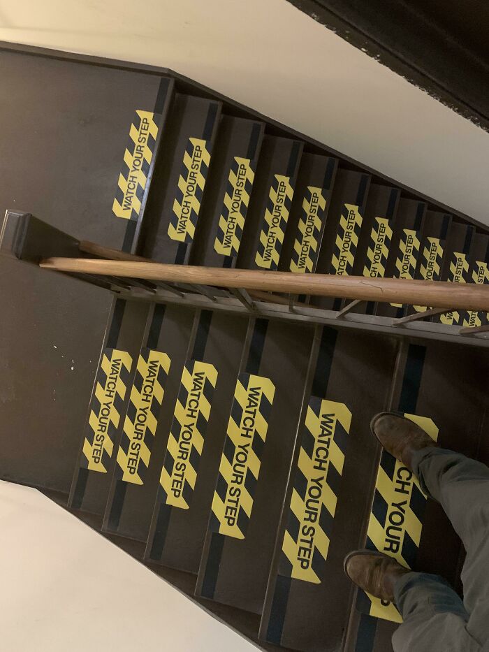 Osha Overload! Watch Your Step! (8 Flights Of This)