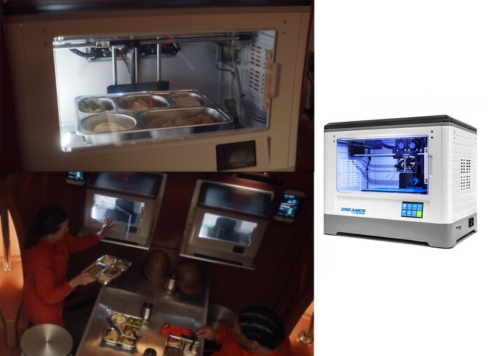 The Mars Colony Replicator From Star Trek: Picard (S1 E2) Is A Flashforge Dreamer 3D Printer!