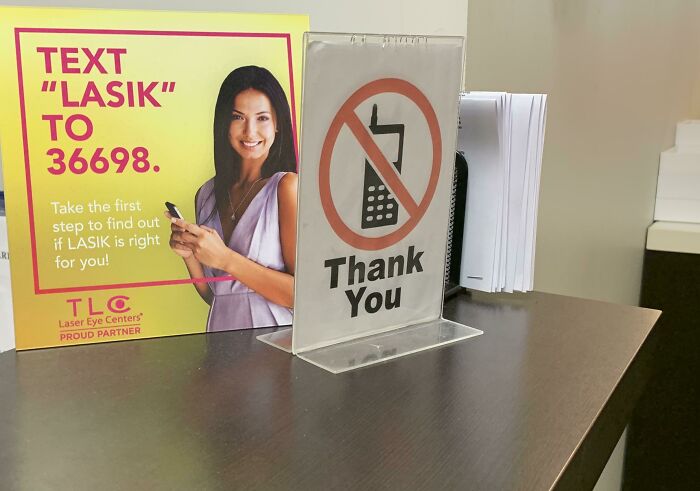 At The Optometrist’s Office....