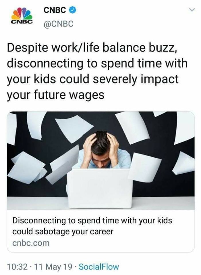 It's Almost Like We Live A System That Incentivizes A Never Ending Rat Race That Requires You To Abandon All Connection To Our Humanity