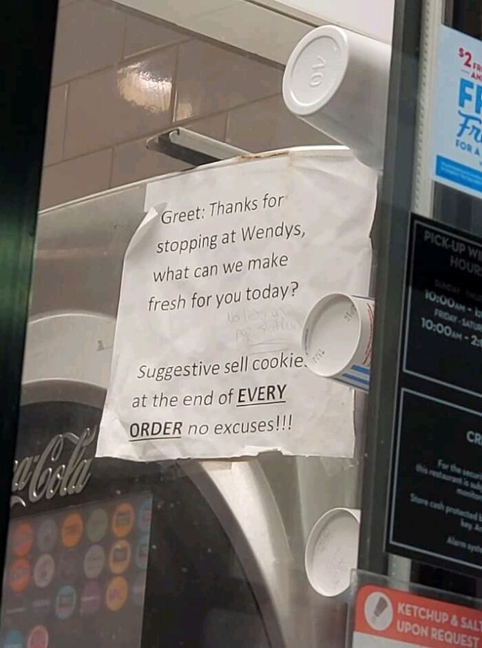 Sell Those Cookies Or Else!!!