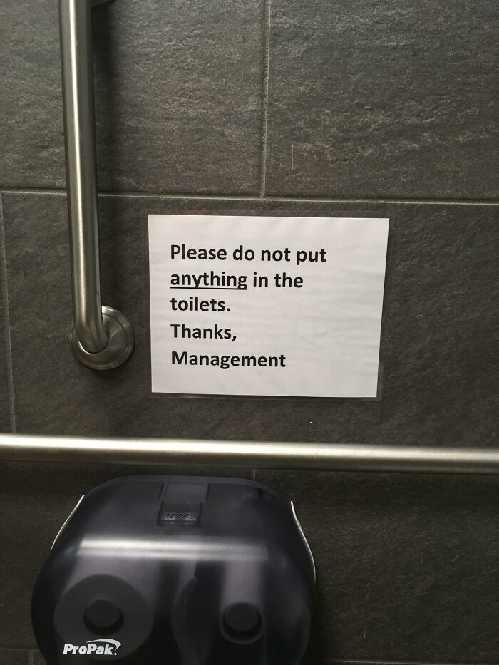 I Was On A Road Trip Today And Stopped At A Restaurant To Use The Bathroom. Chaos Ensued