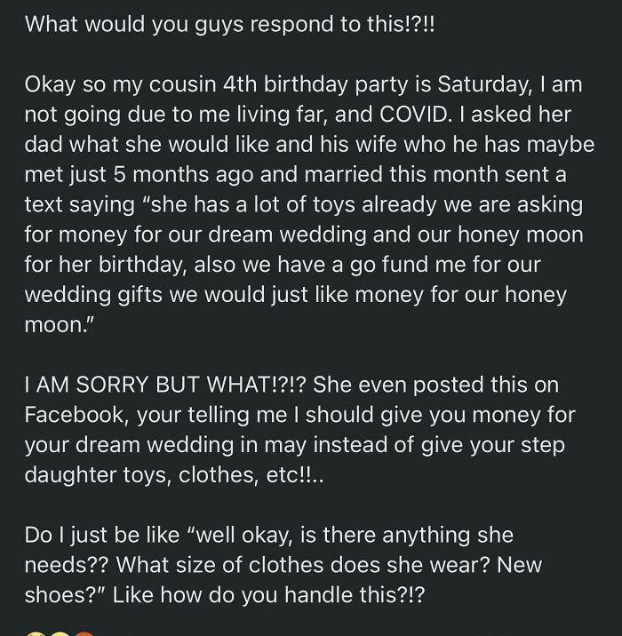 Not Exactly Wedding Shaming But Wtf