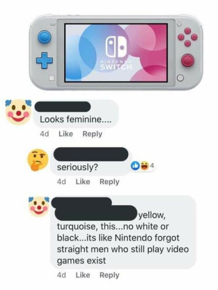 Apparently White And Black Means It's For Straight Guys