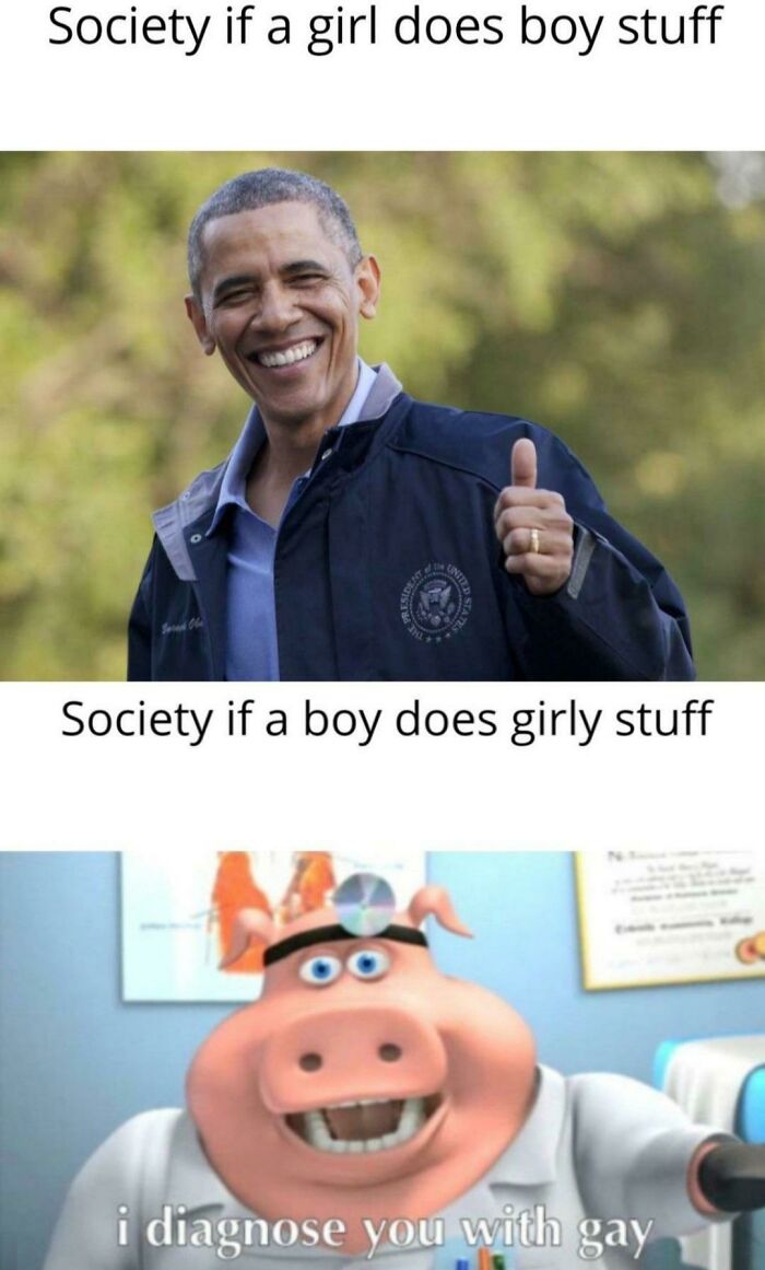 Conform To Your Gender Roles!