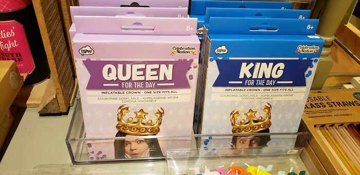 It's Exactly The Same Inflatable Crown