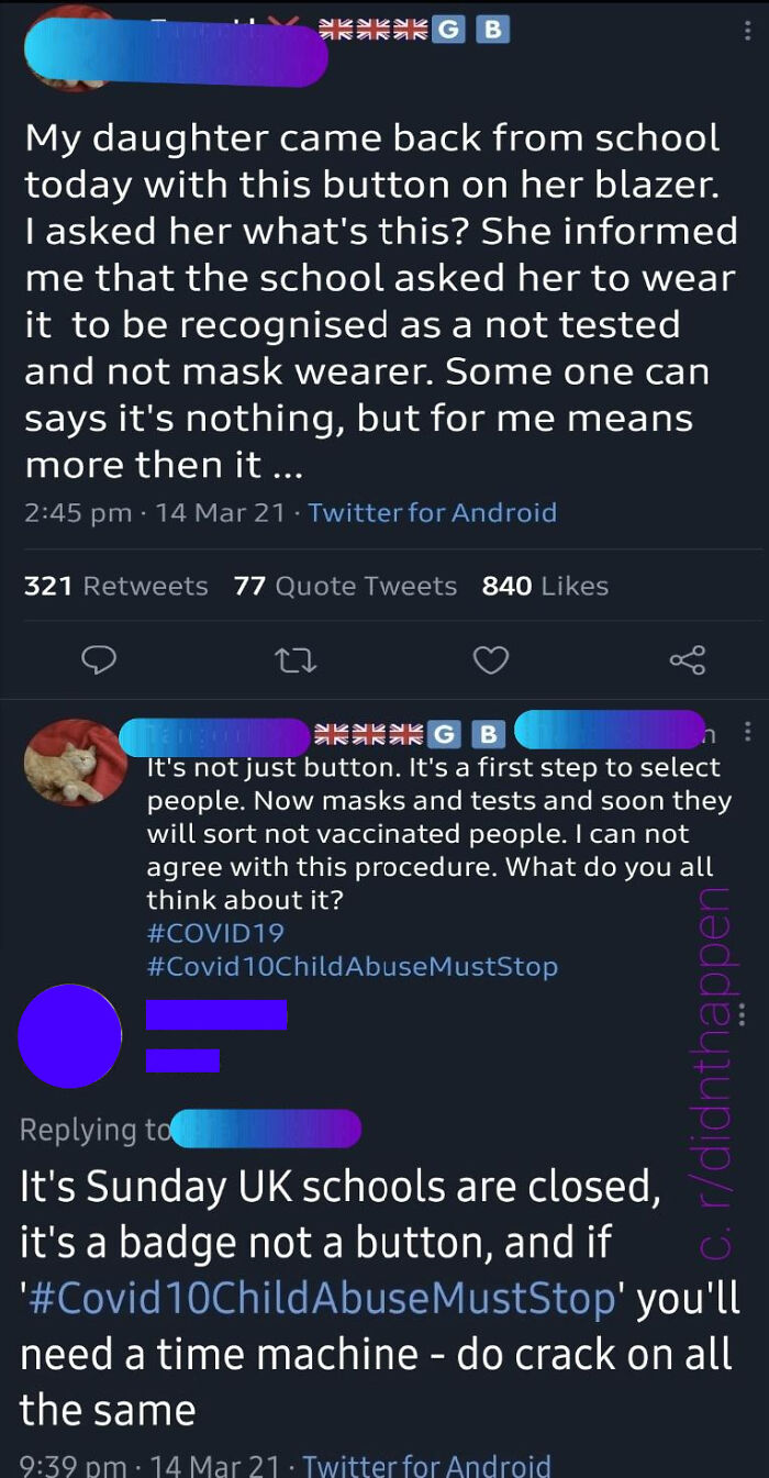 False Persecution And Nazi Comparisons