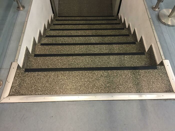 The First Step Doesn't Step Down, Almost Tripped