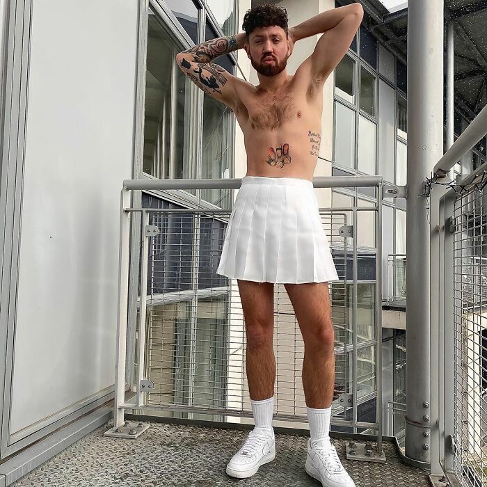 This Man Proves That Clothes Have No Gender By Wearing Skirts And Dresses