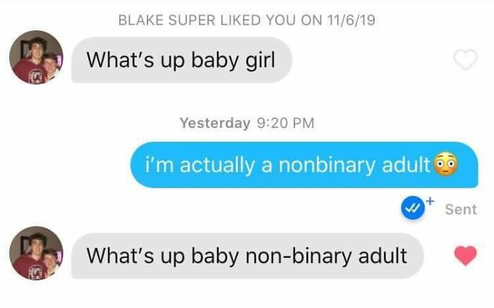 Blake Knows What's Up