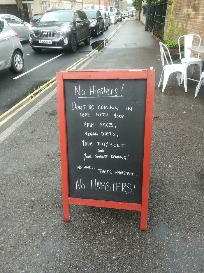 No Hamsters!