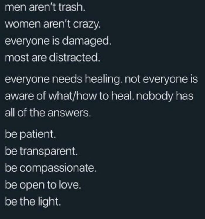 We Are All Just Humans Trying To Make It To Tomorrow