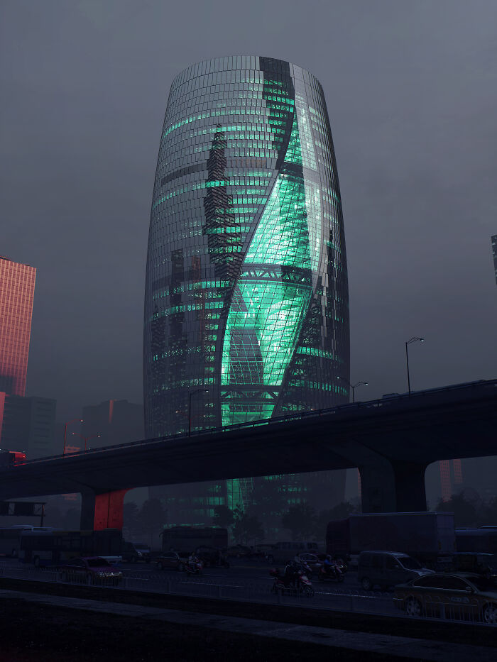 Zaha Hadid's Beijing Tower (World's Largest Atrium)