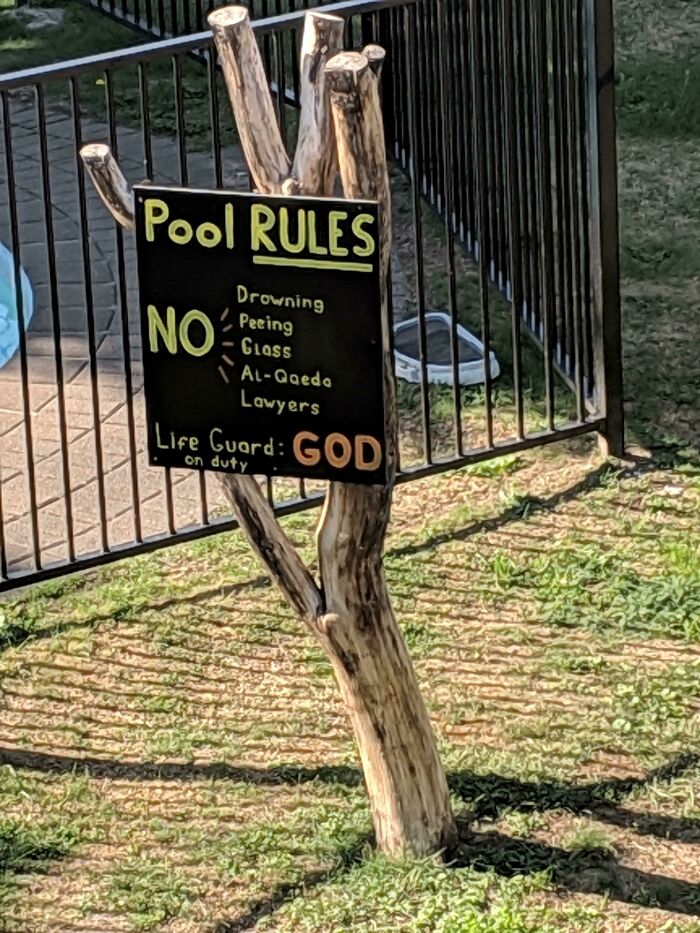 Lake Taupo, New Zealand-Hostel Pool Rules. The Safest Pool In All Of Middle Earth